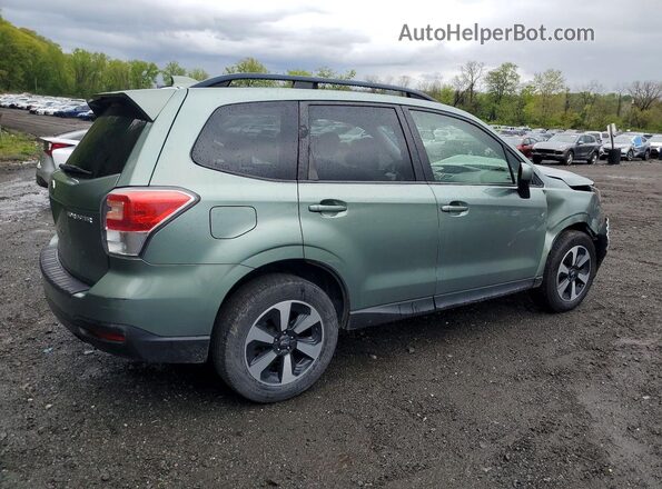 JF2SJAEC0JH489910 2018 SUBARU FORESTER Зеленый Задняя правая четверть