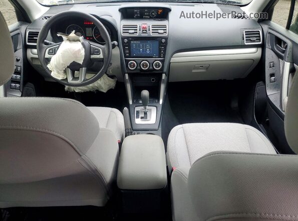 JF2SJAEC0JH489910 2018 SUBARU FORESTER Зеленый Вид панели приборов