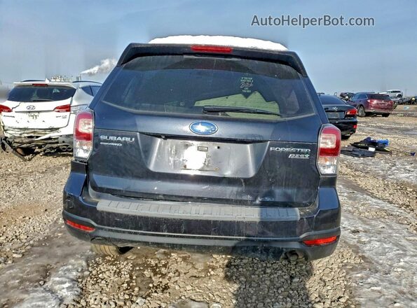 JF2SJAEC1HH559747 2017 SUBARU FORESTER Gray Вид ззаду