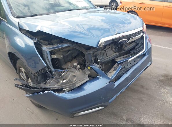 JF2SJAEC2HH463819 2017 SUBARU FORESTER 2.5 Синий Вид спереди