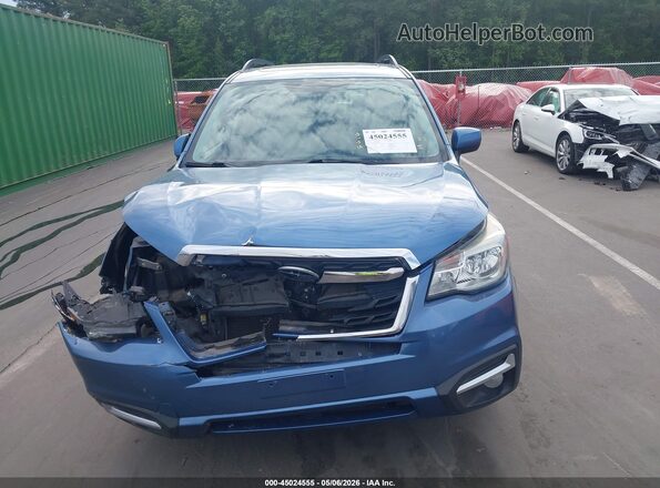 JF2SJAEC2HH463819 2017 SUBARU FORESTER 2.5 Синий Вид щитка приборов