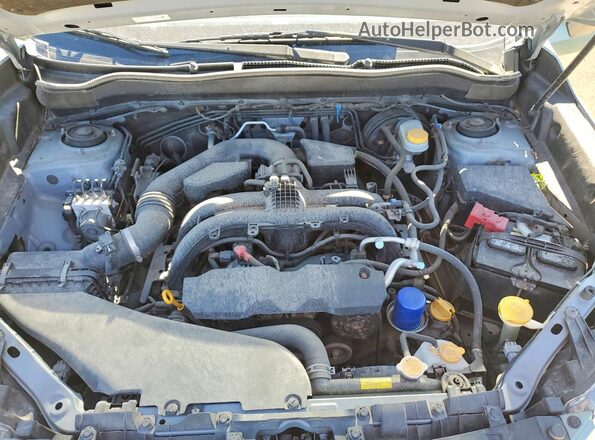 JF2SJAEC2HH578937 2017 SUBARU FORESTER Green Vista del compartimento del motor