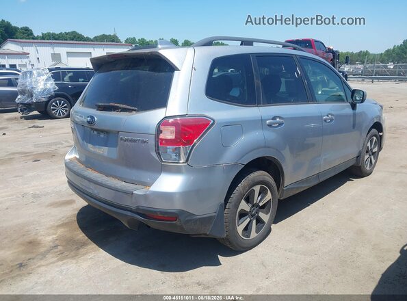 JF2SJAEC2JH517075 2018 SUBARU FORESTER Серебряный Задняя правая четверть
