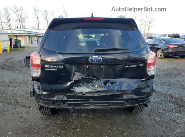 JF2SJAEC2JH543739 2018 SUBARU FORESTER 2.5 Черный Вид сзади