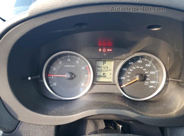 JF2SJAEC2JH543739 2018 SUBARU FORESTER 2.5 Черный Вид щитка приборов