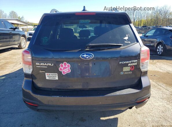 JF2SJAEC3HH483691 2017 SUBARU FORESTER 2.5 Gray Widok z tyłu