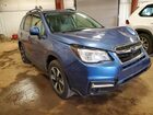 2017 Subaru Forester 2.5i Premium Синий vin: JF2SJAEC3HH568787