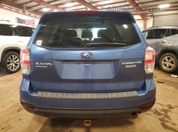 JF2SJAEC3HH568787 2017 SUBARU FORESTER Синий Вид сзади