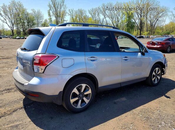 JF2SJAEC4HH475809 2017 SUBARU FORESTER Серебряный Задняя правая четверть