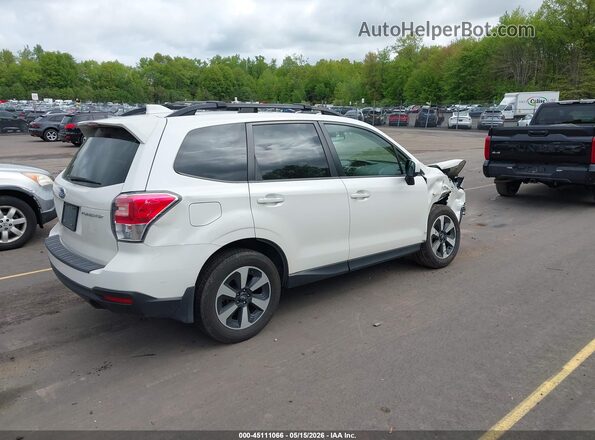 JF2SJAEC4JH484693 2018 SUBARU FORESTER Белый Задняя правая четверть
