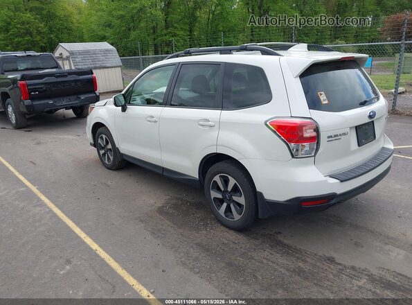JF2SJAEC4JH484693 2018 SUBARU FORESTER Белый Задняя левая четверть