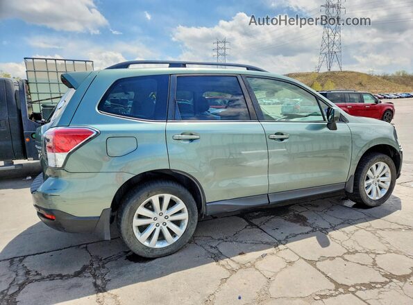 JF2SJAEC5HH487788 2017 SUBARU FORESTER Зеленый Задняя правая четверть