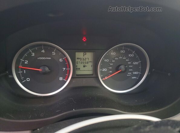JF2SJAEC5HH579192 2017 SUBARU FORESTER Зеленый Вид щитка приборов