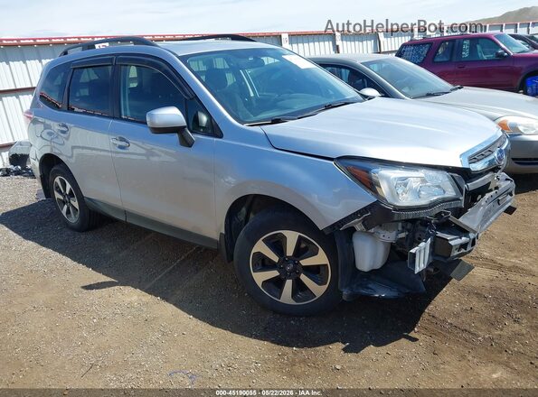 JF2SJAEC5HH806669 2017 SUBARU FORESTER Pewter Передняя правая четверть
