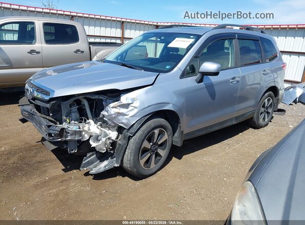 JF2SJAEC5HH806669 2017 SUBARU FORESTER Pewter Передняя левая четверть