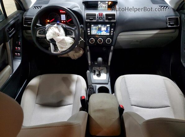 JF2SJAEC6HH414851 2017 SUBARU FORESTER Угольный Вид панели приборов