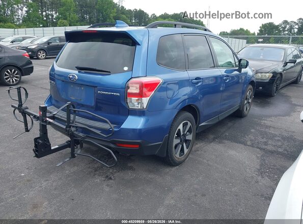 JF2SJAEC6HH482745 2017 SUBARU FORESTER Синий Задняя правая четверть