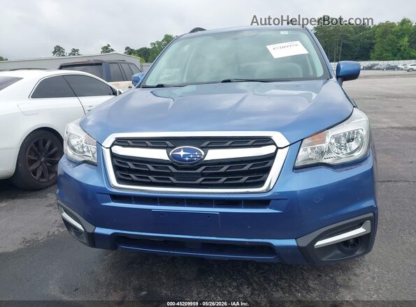 JF2SJAEC6HH482745 2017 SUBARU FORESTER Синий Вид щитка приборов