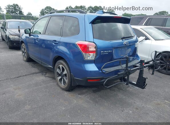 JF2SJAEC6HH482745 2017 SUBARU FORESTER Синий Задняя левая четверть