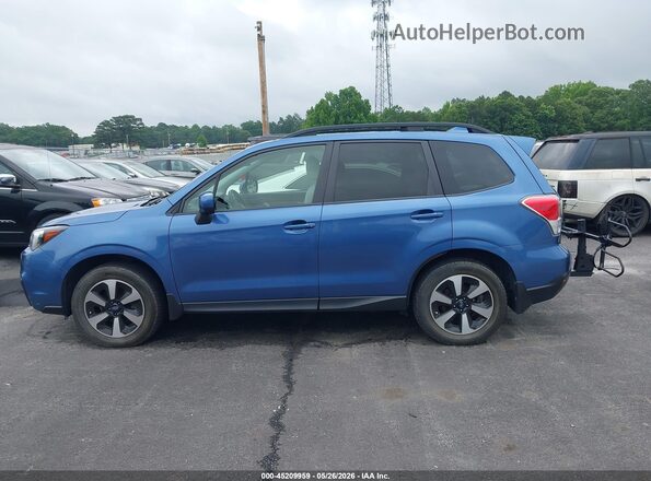 JF2SJAEC6HH482745 2017 SUBARU FORESTER Синий Панорамный вид салона 360°