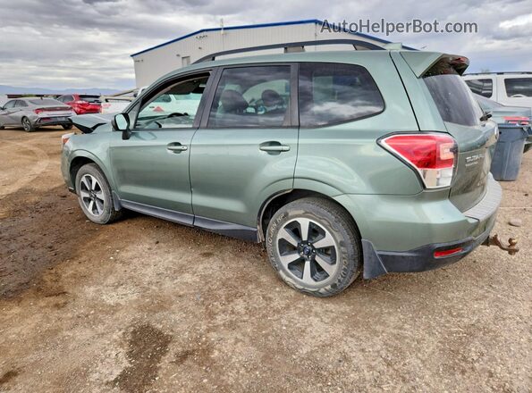 JF2SJAEC6JH418579 2018 SUBARU FORESTER Зеленый Задняя левая четверть