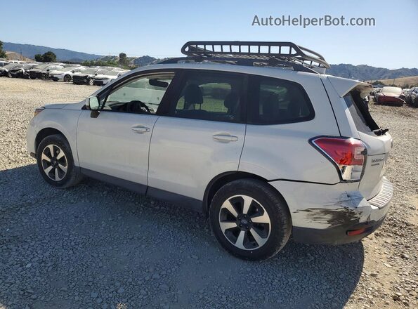 JF2SJAEC6JH429694 2018 SUBARU FORESTER Белый Задняя левая четверть