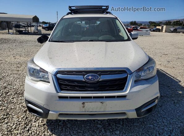 JF2SJAEC6JH429694 2018 SUBARU FORESTER Белый Вид спереди