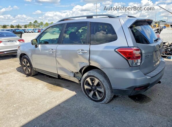 JF2SJAEC7HH576567 2017 SUBARU FORESTER Silver Trasero izquierdo