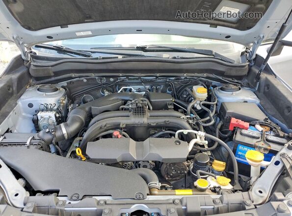 JF2SJAEC7HH576567 2017 SUBARU FORESTER Silver Vista del compartimento del motor