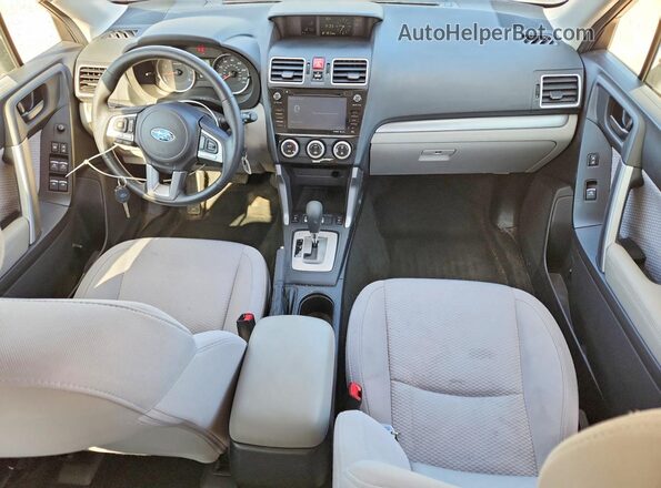 JF2SJAEC7JH506718 2018 SUBARU FORESTER 2.5 Зеленый Вид панели приборов