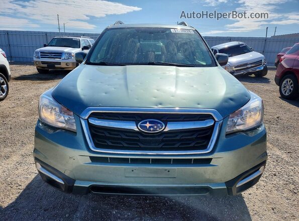 JF2SJAEC7JH506718 2018 SUBARU FORESTER 2.5 Зеленый Вид спереди