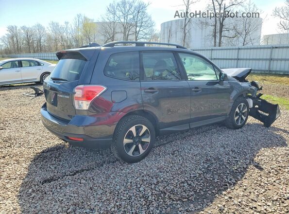 JF2SJAEC7JH579328 2018 SUBARU FORESTER 2.5 Синий Задняя правая четверть