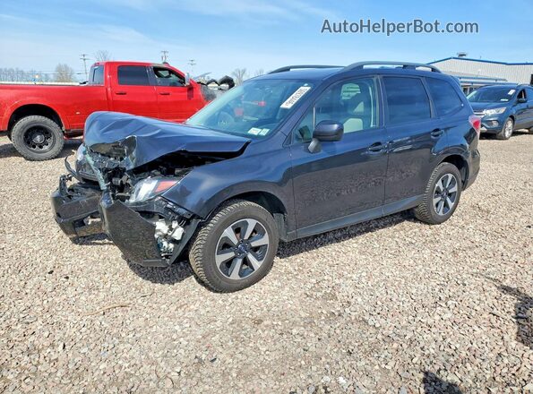 JF2SJAEC7JH579328 2018 SUBARU FORESTER 2.5 Синий Передняя левая четверть