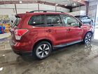 2017 Subaru Forester 2.5i Premium Темно-бордовый vin: JF2SJAEC8HH460486