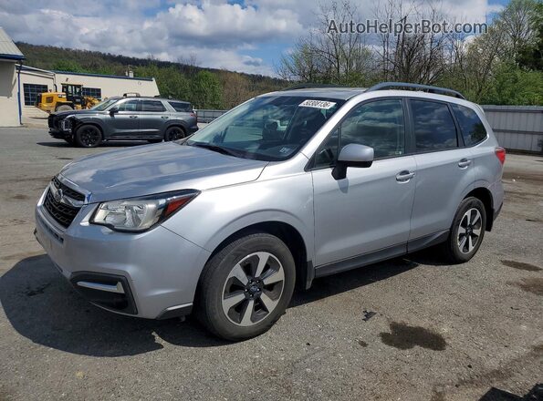 JF2SJAEC8JH455147 2018 SUBARU FORESTER Silver Przód lewy
