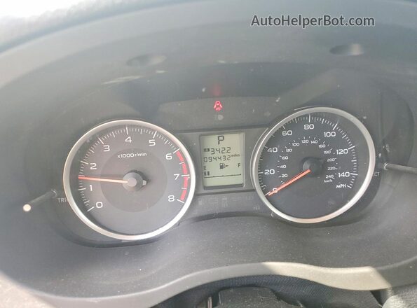 JF2SJAEC8JH455147 2018 SUBARU FORESTER Silver Widok zestawu wskaźników