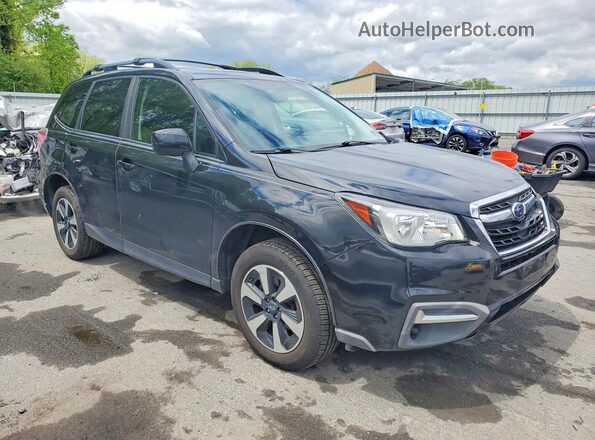 JF2SJAEC9HH564596 2017 SUBARU FORESTER Черный Передняя правая четверть