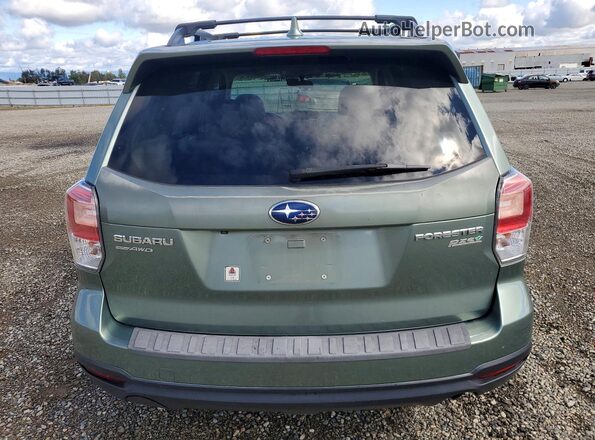 JF2SJAECXHG589660 2017 SUBARU FORESTER Green Widok z tyłu