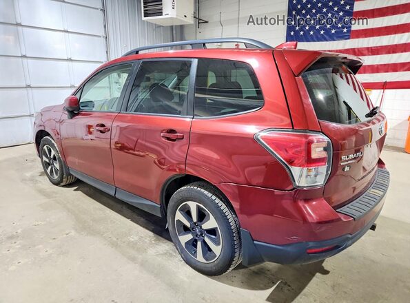 JF2SJAECXHH451272 2017 SUBARU FORESTER 2.5 Бордовый Задняя левая четверть