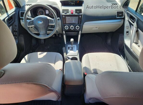 JF2SJAFC2GH464532 2016 SUBARU FORESTER Silver Вид панелі приладів