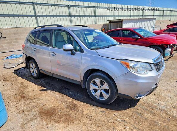 JF2SJAFC2GH464532 2016 SUBARU FORESTER Silver Передня права чверть