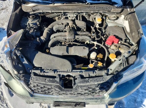 JF2SJAFC4GH547394 2016 SUBARU FORESTER Зеленый Вид подкапотного пространства