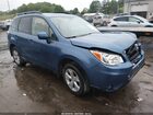 2016 Subaru Forester 2.5i Premium Blue vin: JF2SJAFC7GH528953