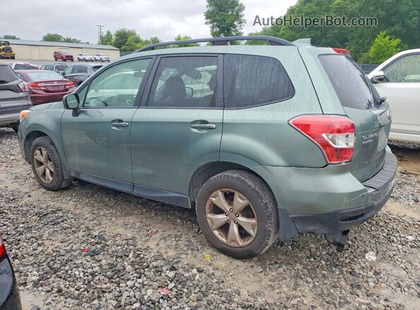 JF2SJAFC9GH500653 2016 SUBARU FORESTER Green Tył lewy