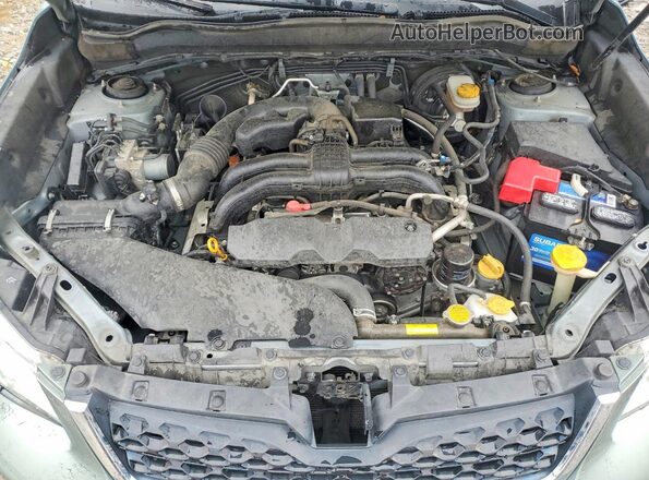 JF2SJAFC9GH500653 2016 SUBARU FORESTER Green Widok komory silnika