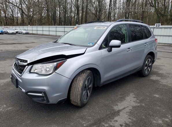 JF2SJAGC0HH455442 2017 SUBARU FORESTER Silver Передня ліва чверть
