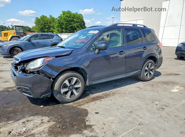 JF2SJAGC1JH401802 2018 SUBARU FORESTER Black Vista tres cuartos delantera izquierda