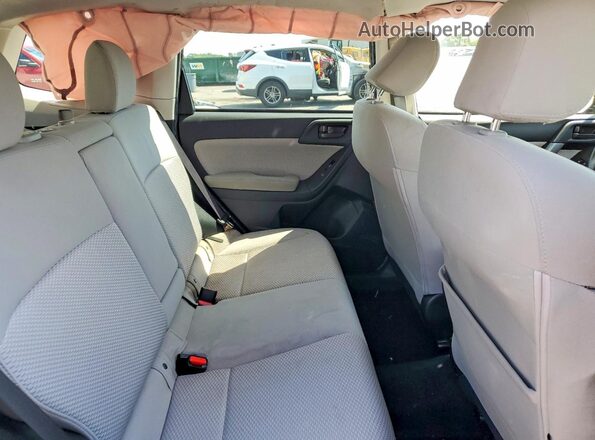 JF2SJAGC1JH401802 2018 SUBARU FORESTER Black Vista de los asientos traseros