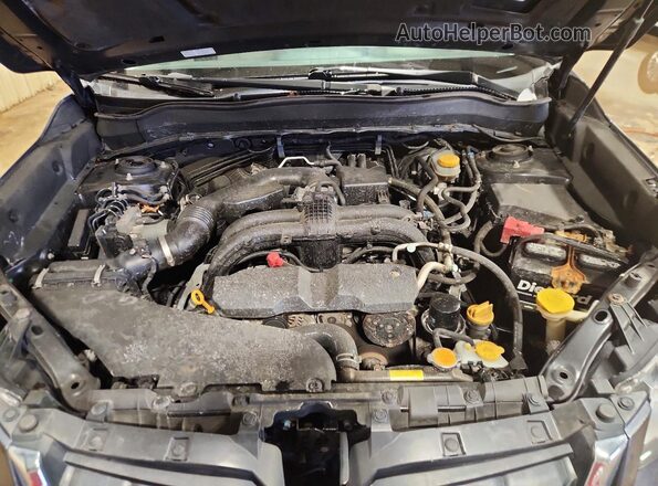 JF2SJAGC2HH484425 2017 SUBARU FORESTER Угольный Вид задней части салона