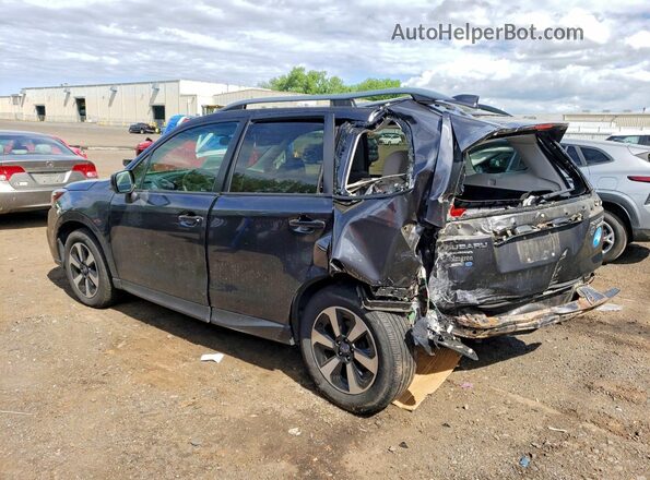 JF2SJAGC2HH562413 2017 SUBARU FORESTER Серый Задняя левая четверть